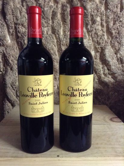 2 bouteilles : CHÂTEAU LEOVILLE POYFERRE...