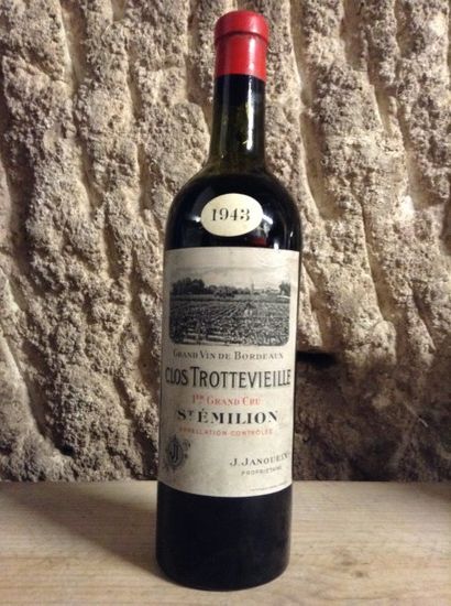 1 bouteille : CHÂTEAU TROTTEVIEILLE 1er GCC...
