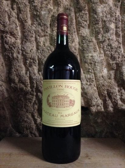 1 magnum : PAVILLON ROUGE 2nd Vin du Château...