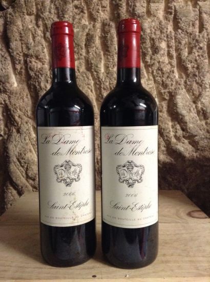 2 bouteilles : LA DAME DE MONTROSE 2nd vin...
