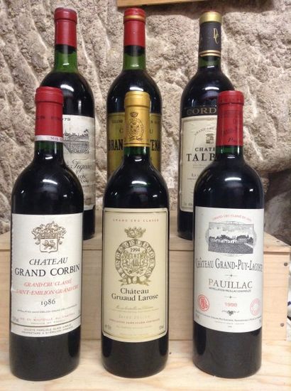 6 bouteilles : Lot de 6 bouteilles comprenant:...