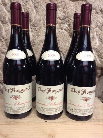 6 bouteilles : SAUMUR CHAMPIGNY 2009 Clos...