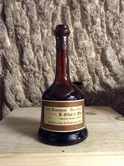 1 bouteilles : ARMAGNAC 1935 B.Gélas & Fils...