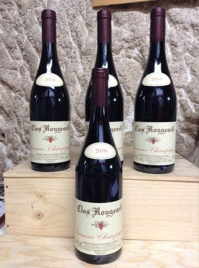 4 bouteilles : SAUMUR CHAMPIGNY 2010 Clos...