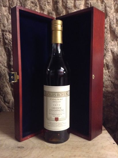 1 bouteille : COGNAC Grande Champagne 1973...
