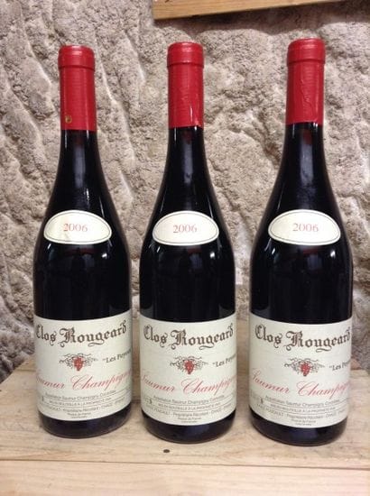 3 bouteilles : SAUMUR CHAMPIGNY 