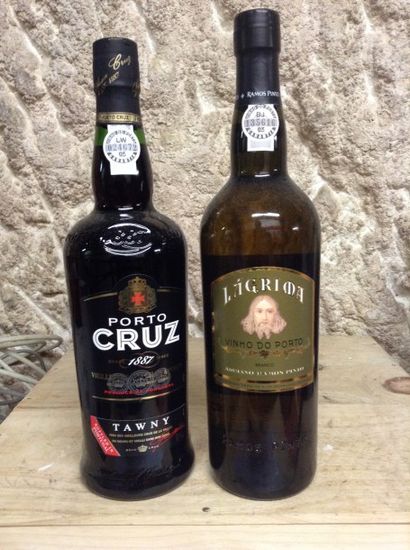 2 bouteilles : PORTO : 1 PORTO CRUZ Tawny...