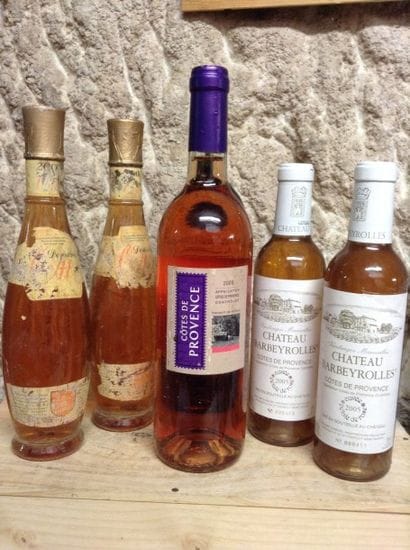 6 1/2 bouteilles : PROVENCE Lot comprenant:...