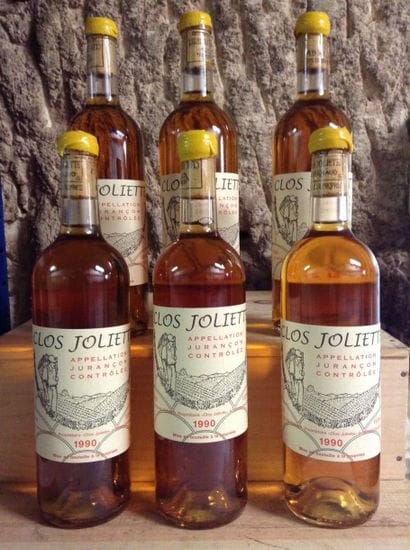 6 bouteilles : JURANCON (sec) 1990 CLOS JOLIETTE...