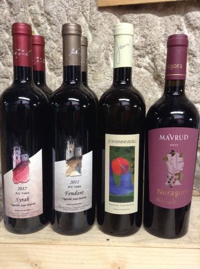 6 bouteilles : SUISSE ET BULGARIE Lot de...