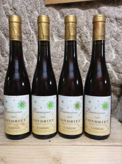 4 1/2 bouteilles : CONDRIEU 