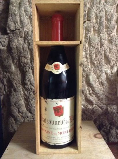 1 jéroboam : CHÂTEAUNEUF-DU-PAPE 1983 Domaine...
