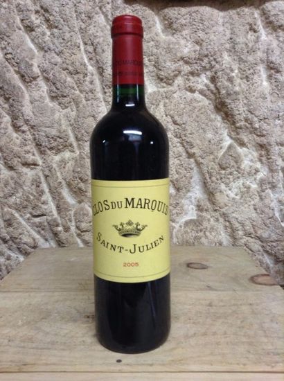 1 bouteille : CLOS DU MARQUIS 2nd vin du...