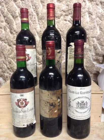 6 bouteilles : Lot de 6 bouteilles comprenant:...