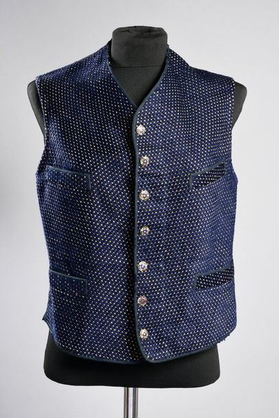 Waistcoat, second half of the XIXth century,...