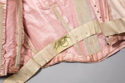 Worth designer evening dress, circa 1900-1905,...