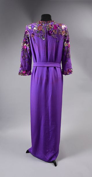 Pierre Cardin designer evening gown, circa...