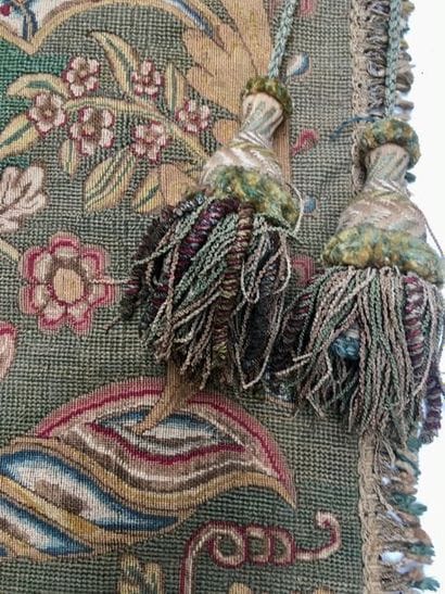 A 17th century tapestry hanging screen sheet,...
