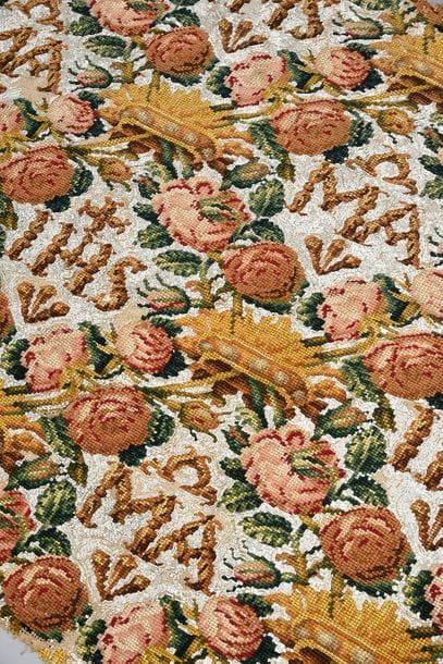 Embroidered antependium, second half of the...