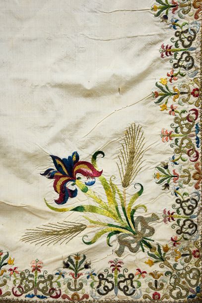 Embroidered humeral veil, Italy, second half...