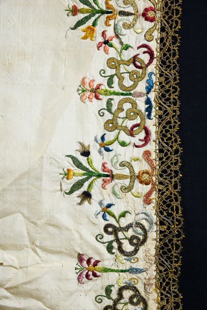 Embroidered humeral veil, Italy, second half...