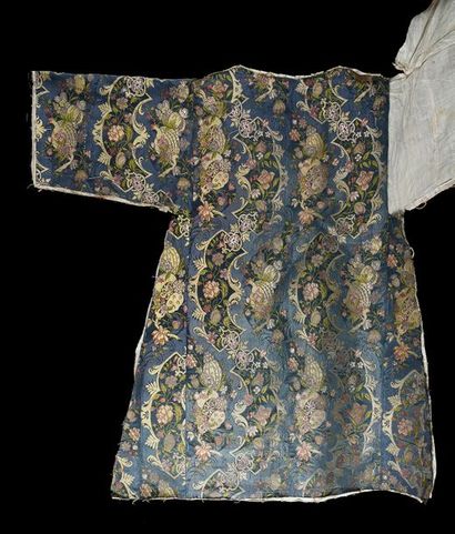 Sumptuous brocade on a set of dismantled...