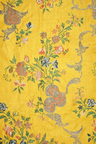 Lampas, early 17th century, lampas large...