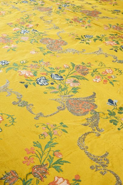 Lampas, early 17th century, lampas large...