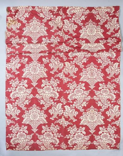 Lampas around 1730, lampas big bottom of...