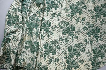 Damask and lampas, first half of the 18th...