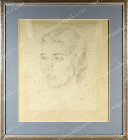 WREDE Élisabeth (1898-1981).
Portrait of...