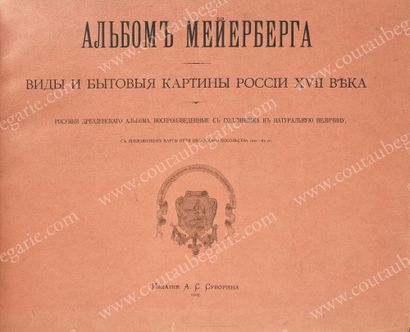 * [MEYERBERG ALBUM]. Views and drawings of...