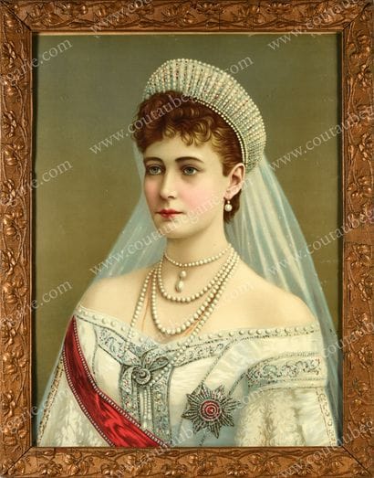 Ecole française fin du XIXe siècle.
Empress...