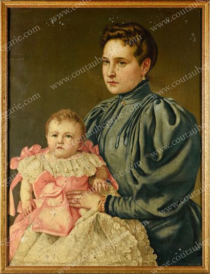 Ecole française fin du XIXe siècle.
Empress...