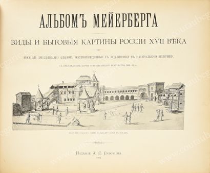 * [MEYERBERG ALBUM]. Views and drawings of...