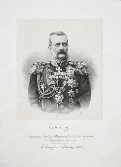 MUNSTER Alexandre Ernestovitch (1824-1908).
Portrait...