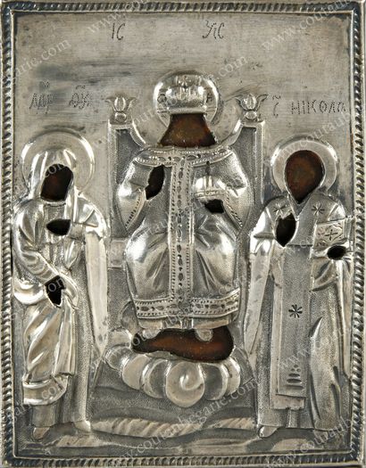 CHRIST IN MAJESTY.
Surrounded by the Holy...
