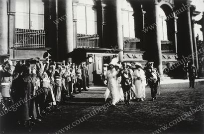 IMPERIAL FAMILY OF RUSSIA. 
 Leaving the...