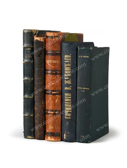 RUSSIAN LITERATURE.
Set of 5 miscellaneous...