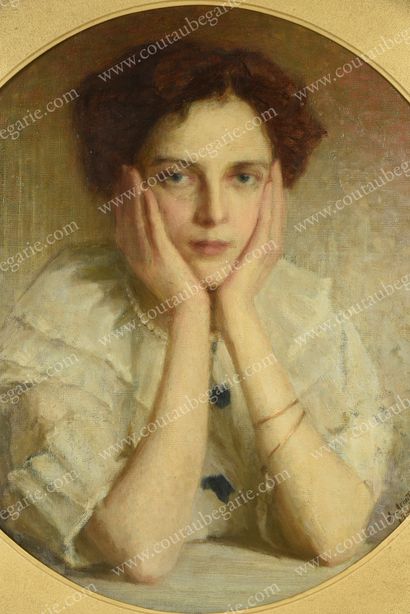 LEONTOVSKY Alexandre Mikhaïlovitch (1865-1928).
Portrait...