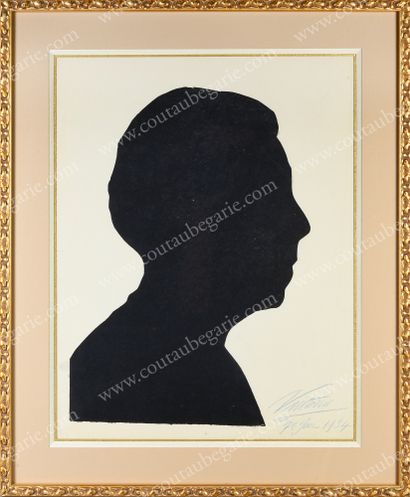 ÉCOLE RUSSE DU Début du XXe SIÈCLE.
IN EMIGRATION.
Portrait...