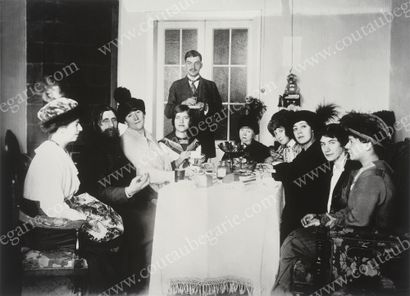 RASPOUTIN Grigori (1869-1916). Surrounded...