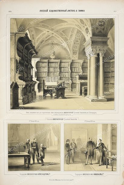 TIMM Georg Wilhem.
Emperor Nicholas I and...