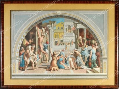 DE ROSSI Domenico (1659-1730).
View of Scene...