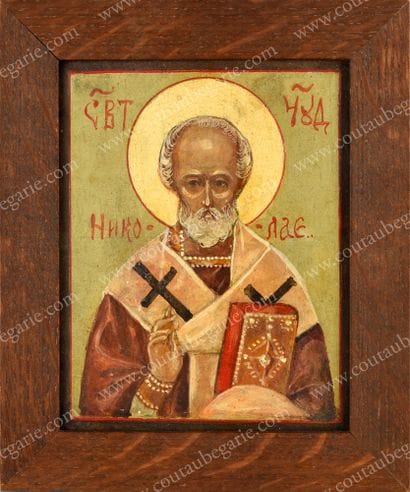 SAINT NICOLAS THE THAUMATURGIST. 
 Russian...