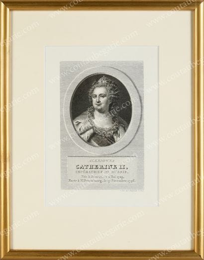 IMPERIAL FAMILY OF RUSSIA. 
 Set of three...