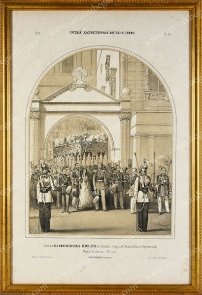TIMM Georg Wilhem.
Emperor Alexander II and...