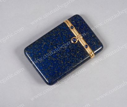CIGARETTES CASE.
Rectangular shape, carved...