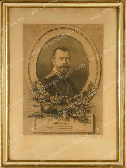 ÉCOLE ALLEMANDE DU DÉBUT DU XXe SIÈCLE.
Portrait...
