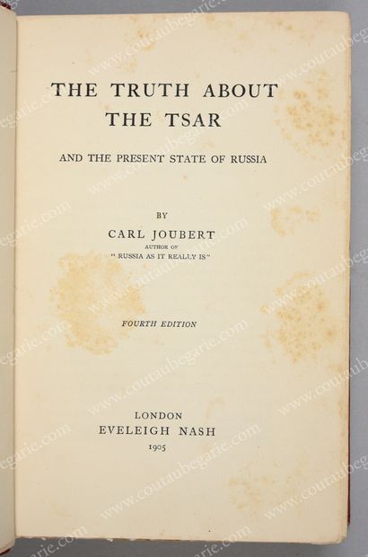 JOUBERT Carl.
The truth about the tsar and...
